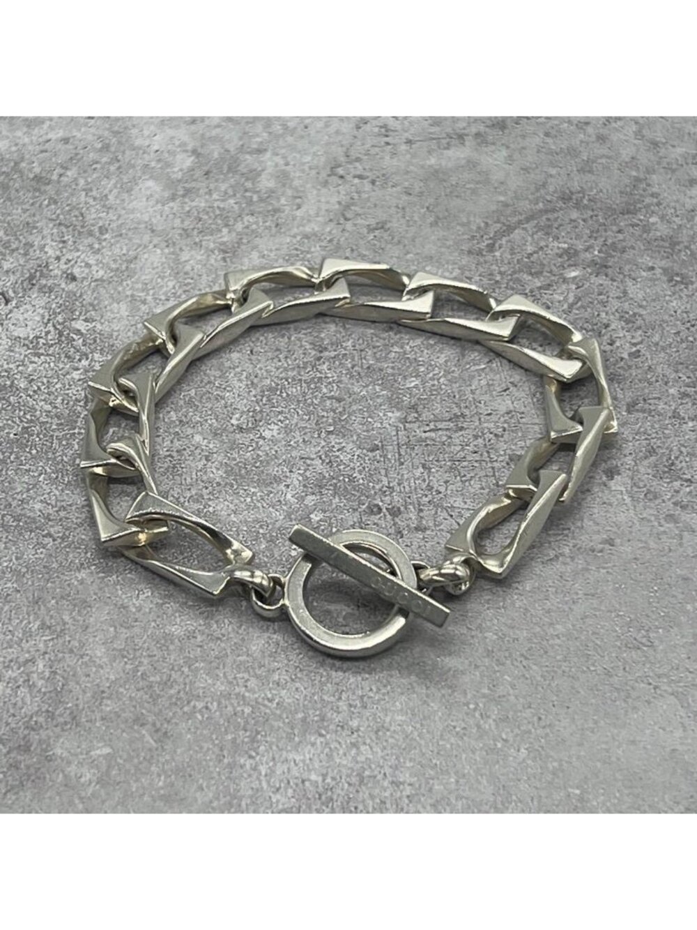 Gucci Figaro Chain Toggle Bracelet Vintage